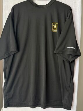Official US Army Physical Fitness Uniform (FT KNOX) Performance T Black Size XL